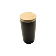 Mug isotherme 'Nagano' avec couvercle en bambou (XL)