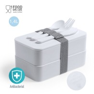 Lunchbox personnalisée 1400ml antibactérienne