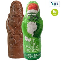 MAXI-Weihnachtsmann aus VEGAN-Schokolade