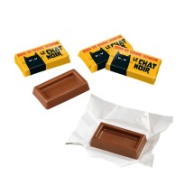 Mignonnette di cioccolato S confezionata in pellicola