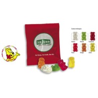 Caramelos de goma Haribo Mini-Oursons personalizables d'Or