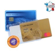 Etui rigide 'anti-RFID' 1 carte anti fraude
