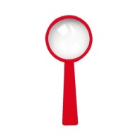 Loupe publicitaire grossissement x 4