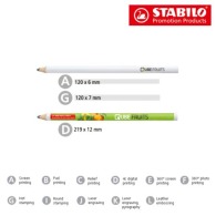 ALL-STABILO personnalisable crayon charpentier à bout magnétique