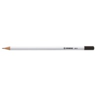 STABILO crayon graphite blanc avec tête trempée