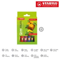 STABILO personnalisé woody 3 in 1 Set de 6 crayons de couleur