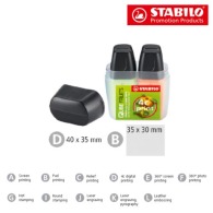STABILO personalizable BOSS MINI Caja de 4 rotuladores fluorescentes