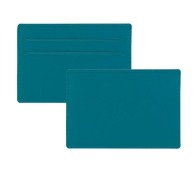 Porte-cartes slim anti-RFiD en simili de couleur
