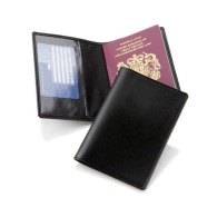 Protège passeport en simili de couleur