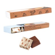 Chocolat chaud 3 pièces en boîte imprimée Chocolat chaud 3 pièces en boîte imprimée