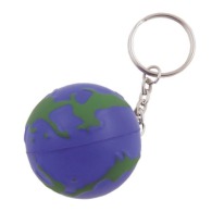 Anti-stress Globe avec porte-clés