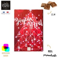 Calendrier de l'Avent Basic 60g Gianduja Bio