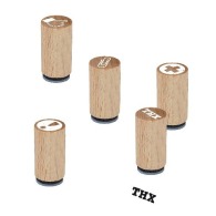 Mini Woodies - zusätzlicher 1-c Tampondruck auf der Seite