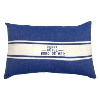 Coussin publicitaire de plage toile de fouta 30x50