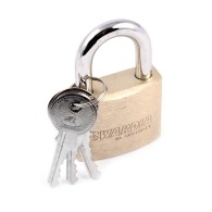 Protège cadenas laiton épais nœud 75mm