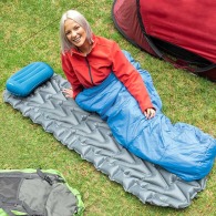 Matelas et oreiller gonflable camping - Ultralight