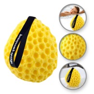 Éponge nid d'abeille pour lavage corporel