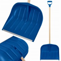Pelle à neige avec grattoir style bois