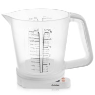 Balance de cuisine avec verre doseur 5kg, 1,2L
