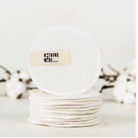 16 discos desmaquillantes lavables de fibra de bambú