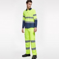 ALFA - Pantalon haute visibilité jaune fluorescent