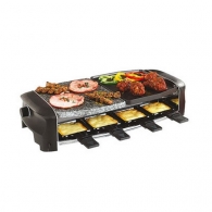 Raclette, grill stone, grill and plancha apparatus