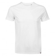 ATF LEON - Camiseta cuello redondo hombre made in France - Blanco 3XL
