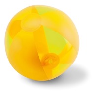 Ballon de plage personnalisable translucide 24cm