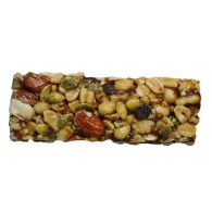 Organic cereal bar in flowpack