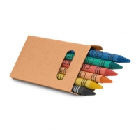 Caja 6 crayones de cera