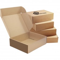 Kraft shipping box 26x20x10cm