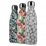 Four-colour all-over thermos flask