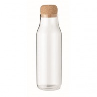 1L glass bottle with cork