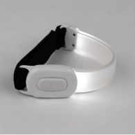 Bracelet lumineux blanc rechargeable