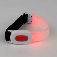 Bracelet lumineux rouge rechargeable