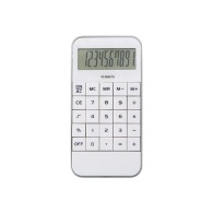 Calculatrice personnalisable de poche en plastique.