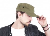 Faded military cap