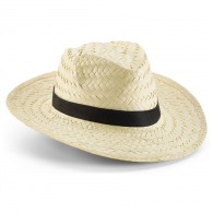 El clásico sombrero de paja