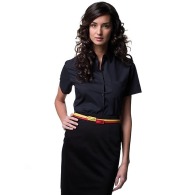 Chemise en popeline femme manches courtes Russell Collection