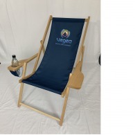 Chaise longue personalizable con reposabrazos beber