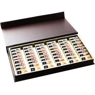 Schokoladenbox 48 Premium-Quadrate