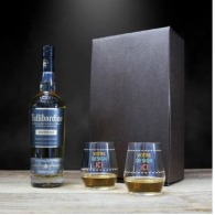 Whisky and glasses box - tullibardine
