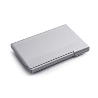 porte-cartes en aluminium