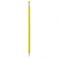 Bleistift mit farbigem Radiergummi