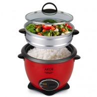 Rice cooker 1,8l 650w, red