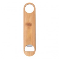 Bamboo bottle opener 