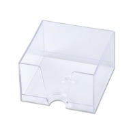 Half cube with white paper pad