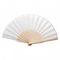Classic fan with wooden handle