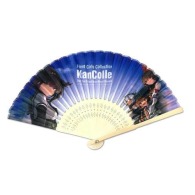 Bamboo and fabric fan