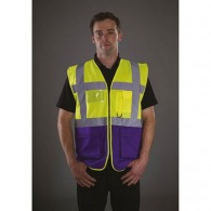 High visibility multifunction vest
